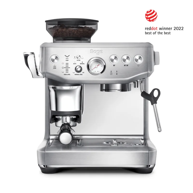 Sage The Barista Express Impress SES876BSS, vue de face