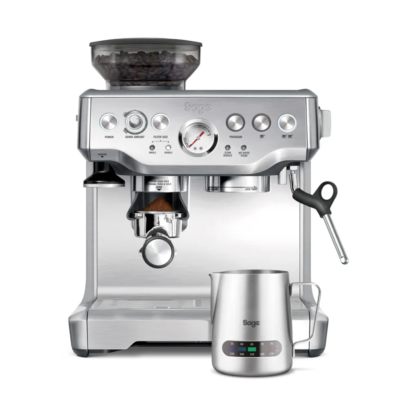 Sage The Barista Express SES875BSS, vue de face