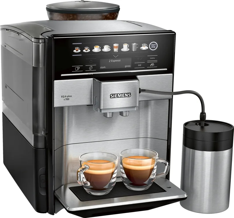 Siemens EQ.6 plus s700 TE657M03DE, vue de face